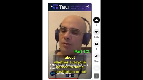 A12 Why a Constitution is Worthwhile for the Alpha Launch of Tau: Expert Insights (1 of 2) #shorts