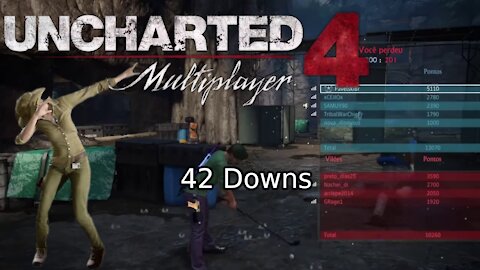 Uncharted 4 Multiplayer - King of the hill - 42 downs · Long Gameplay (No Commentary)