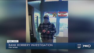 Search continues for bank robber