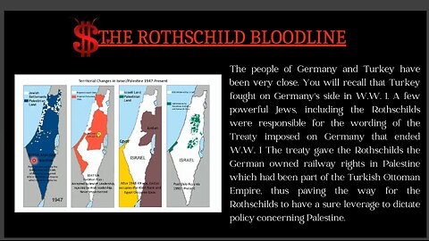 Protocols Of Saturn - The Rothschild Bloodline - Part.3