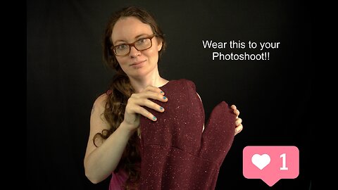 Wondering what to wear to your photoshoot? Try on examples, even transparent top!