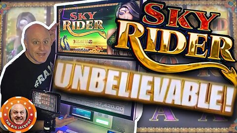 💥BIG WIN on Sky Rider! 💥 $100 Max Bet Wins an Epic12 Free Games Jackpot Bonus!
