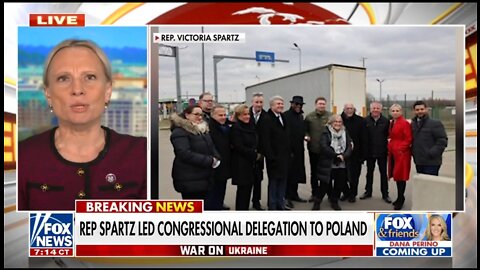 Rep Spartz to Kamala Harris: 'We Need Actions' To Help Ukrainians