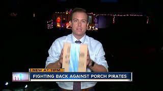 Riverview mother pranks porch pirate with phony package