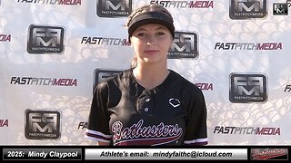 2025 Mindy Claypool 4.08 GPA - Catcher and Outfielder Softball Recruiting Skills Video Batbusters