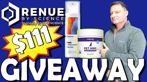 $111 MEGA Longevity GIVEAWAY | RENUE by SCIENCE