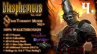 Blasphemous [PC] - True Torment NG+ / Guide 100% / All Endings & DLC's (Part.4)