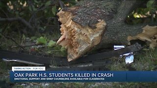 Oak Park High School students killed in crash