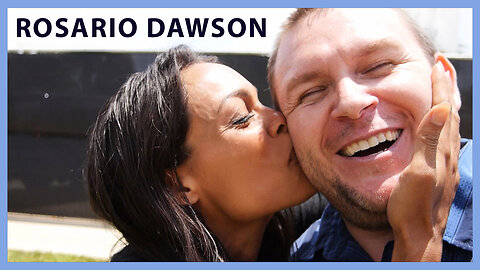 Rosario Dawson Kisses Jeff 4 Justice After Talking Politics
