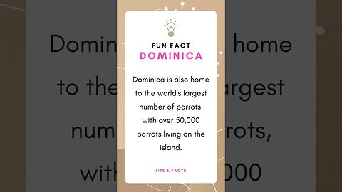 Fun Facts Dominica