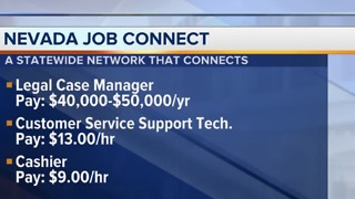 Nevada Job Connect listings for April 2