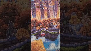 60,000 piece What a Wonderful World Jigsaw Puzzle Day 24 complete! #puzzle #shorts #jigsawpuzzles