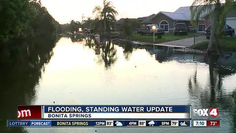 Bonita Springs community still dealing with flooding