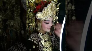 Pengantin Adat Sumatera Selatan #shorts #short #shortvideo #shortsvideo