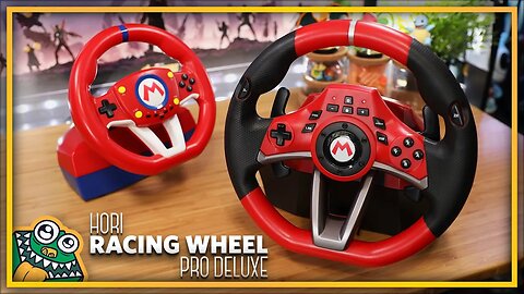 HORI Nintendo Switch Mario Kart Racing Wheel Pro Deluxe - CLIPPED