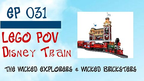 LEGO Disney Train POV around the Half Built Amusement Park - Ep 031