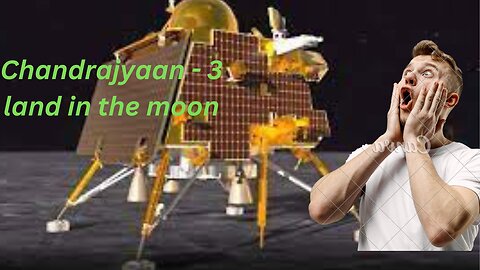 Chandrajyaan-3 landing in the moon #short #isro #chandrajyaan3