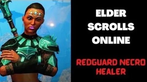 Elder Scrolls Online ESO Redguard Necro Healer #25 Tel Var Farming Imperial City