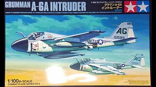 1/100 Tamiya A-6A Review/Preview