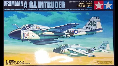 1/100 Tamiya A-6A Review/Preview