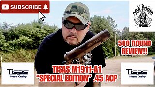 TISAS M1911-A1 “STOP THE STEAL” 45 ACP 500 ROUND REVIEW!