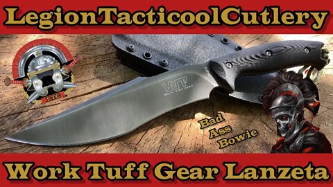 Work Tuff Gear Lanzeta Outdoor Test and review! #knifereview #bowieknife #shorts #shortsvideo
