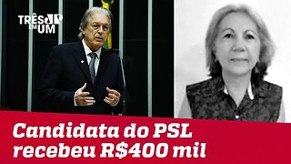 Candidata à deputada federal do PSL que recebeu R$400 mil do fundo partidário obteve 274 votos