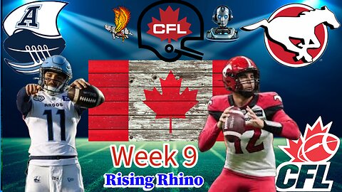 Toronto Argonauts Vs Calgary Stampeders CFL: Week 9 Watch Party and Play by Play