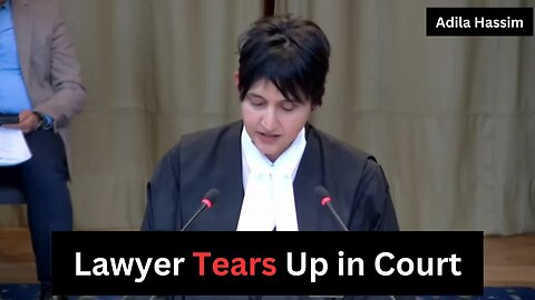 South Africa's Lawyer Breaks Down in International Justice Court