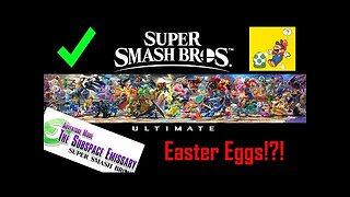 Super Smash Bros. Ultimate - Easter Eggs!?!