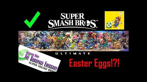 Super Smash Bros. Ultimate - Easter Eggs!?!