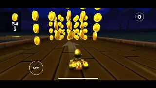 Mario Kart Tour - Coin Rush Gameplay (Samurai Tour)