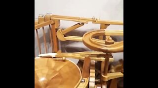 carpenter making pinball game - woodworking projects #shorts