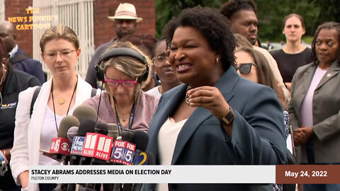 Georgia Dem Abrams: "Increased turnout has nothing to do with suppression."