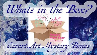 What's In the Box? | Carat.Art New Years Mystery Boxes Unboxing
