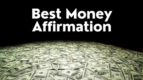 Powerful Money Manifestation Affirmation Loop with Subliminal Imaging - Increse Your Income Today