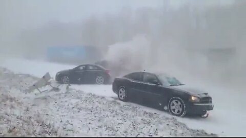 Massive Pileup In Schuylkill County On Interstate 81 Due To Heavy Snow Fall