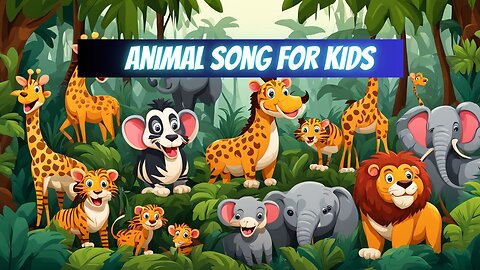 Animal song || song for kids|| English new song