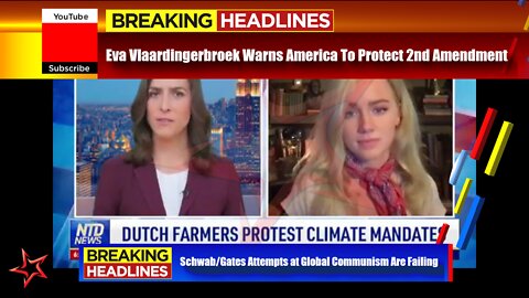 Eva Vlaardingerbroek Admonishes Americans To Protect 2nd Amendment
