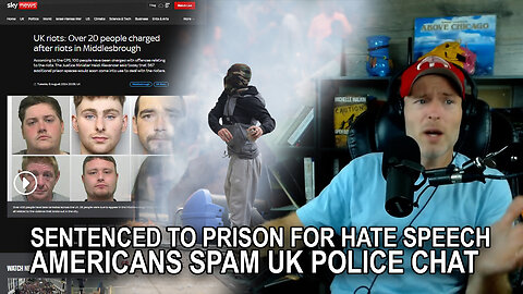 Americans Raid UK Police Chats as UK Protesters are Rounded up and Thrown in Prison