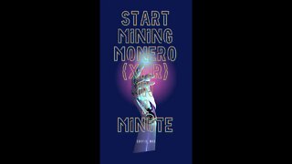 Mining Monero (XMR) in just 1 minute⛏😍 #shorts
