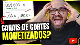 💰 CANAL DE CORTES DE PODCAST MONETIZANDO? COMO MONETIZAR CANAL DE CORTES