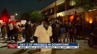 Recap regarding protests over the past two days