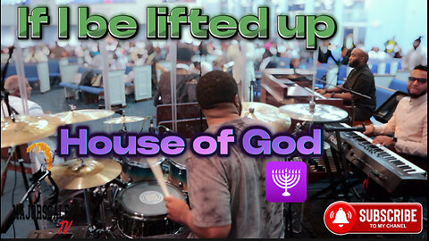If I be lifted up Band Solo - House of God + #praisebreak