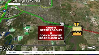 Serious crash on SR 82 and Corkscrew Road
