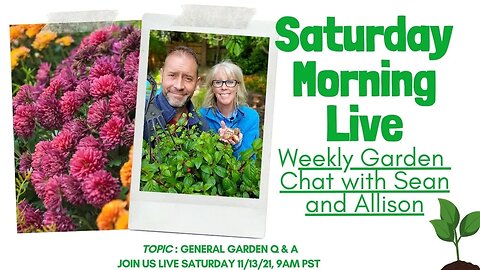 ☕ Being Thankful and Some More Garden Q & A | Saturday Morning LIVE Garden Chat ☕