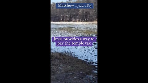 Jesus provides unique way to pay temple tax #bible #Jesus #temple #God #matthew 17 JehovahJireh
