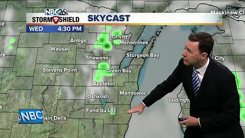 Michael Fish's NBC26 weather forecast