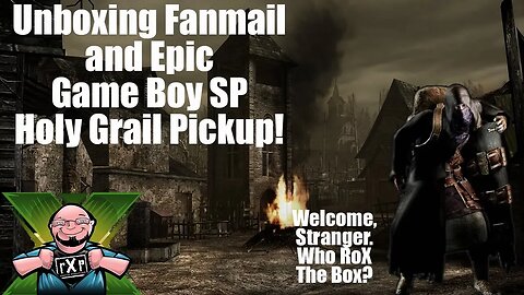 Epic Game Boy SP Holy Grail Pickup& Fanmail Unboxing Who RoX the Box