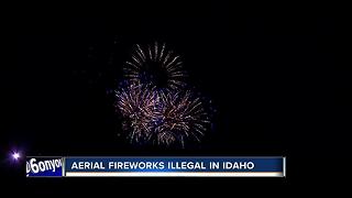 Police busy with reports of illegal fireworks